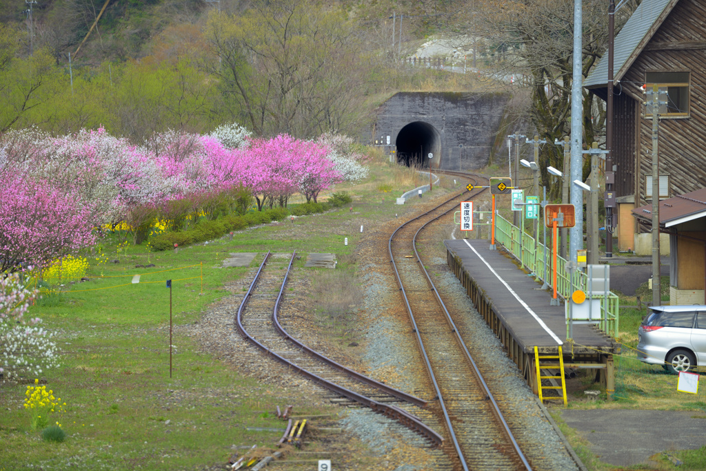 勝原園地のある勝原駅