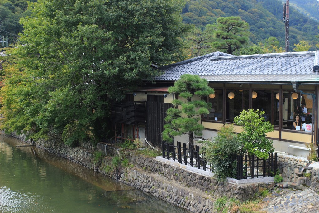 初秋の嵐山