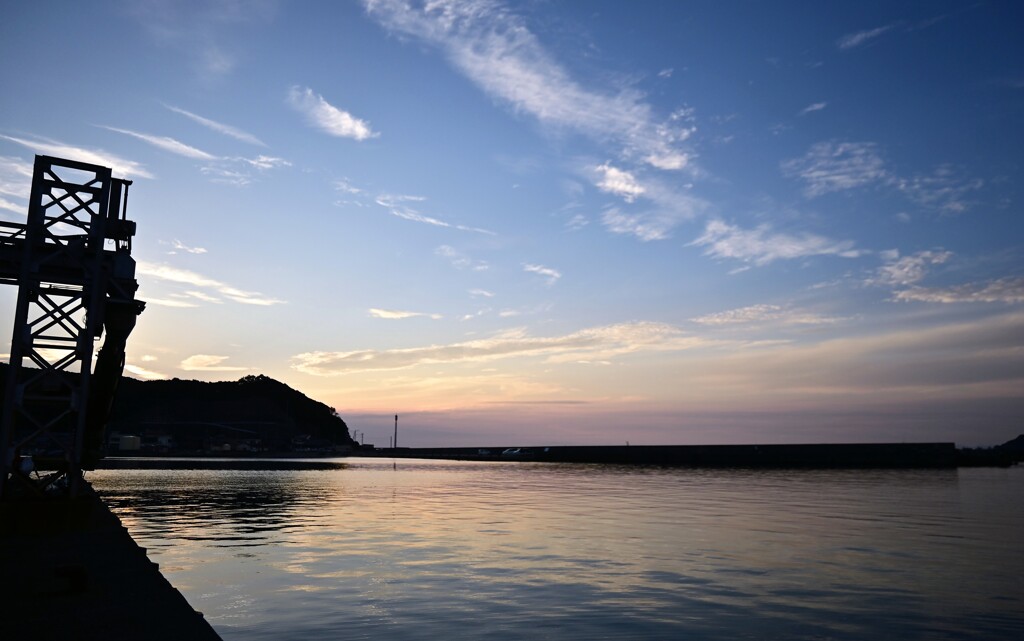 夕方の漁港 Ⅱ