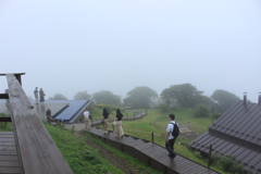 霧の琵琶湖テラス