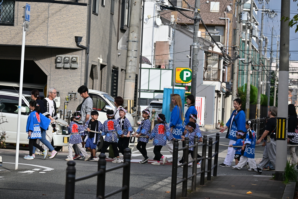 街の祭り