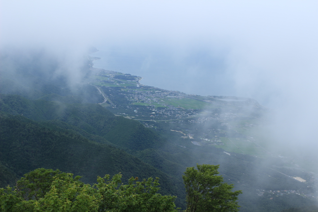 琵琶湖テラスからの見下ろす