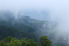 琵琶湖テラスからの見下ろす