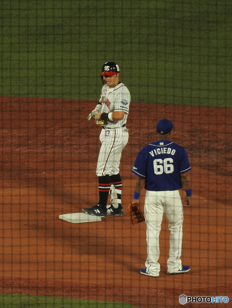 村上選手&ビシエド選手