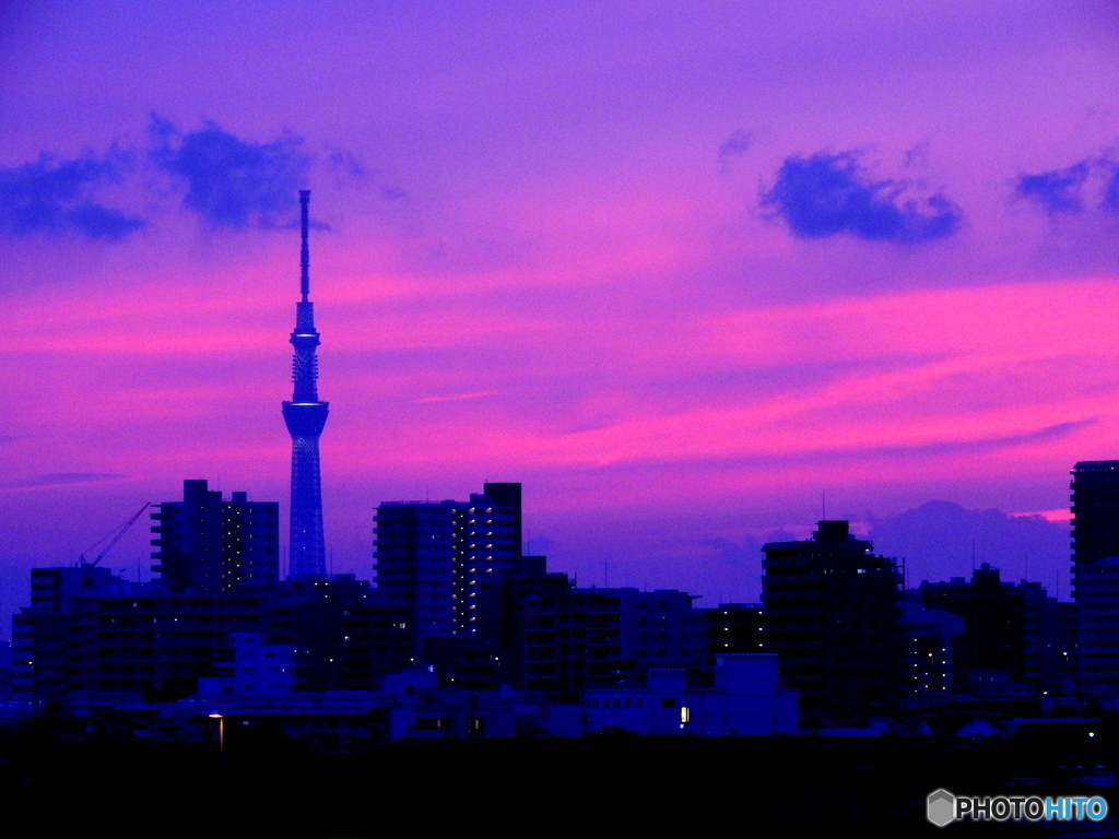 今日の夕暮