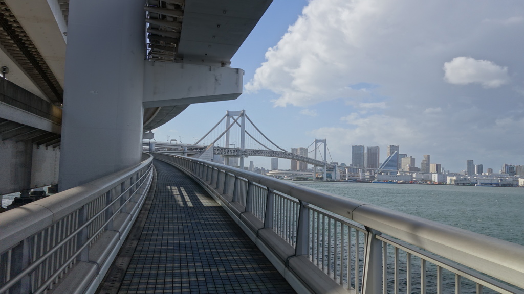 レインボーブリッジ。