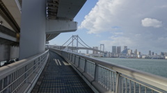 レインボーブリッジ。