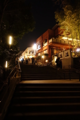 井の頭公園から吉祥寺への道