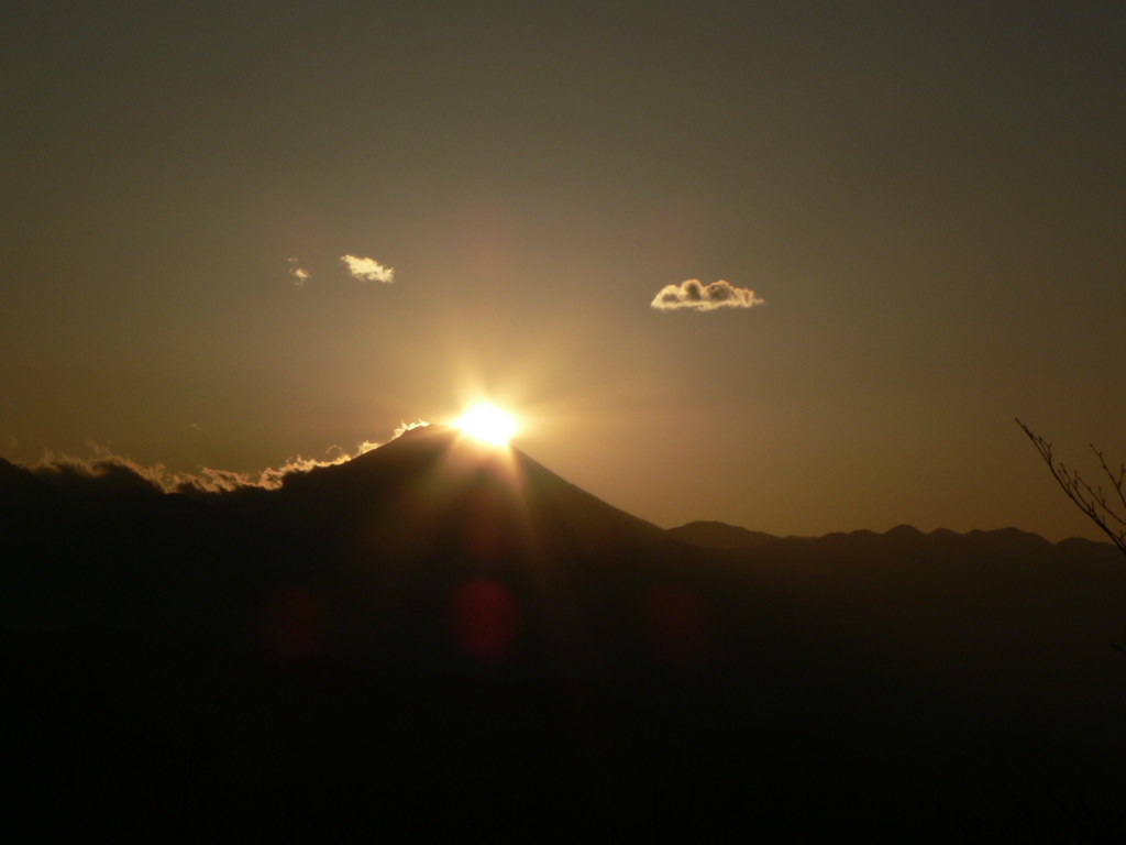 高尾山の夕焼け　その②