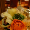 アフタヌーンティーを華やかにする花