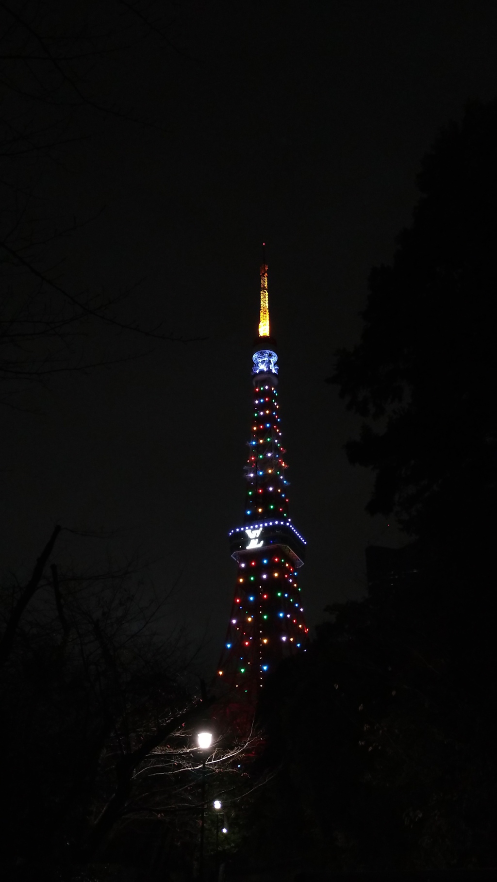 冬の東京タワー