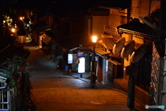 二年坂　夜景