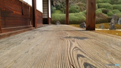 東福寺光明院　濡れ縁