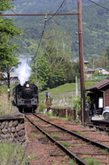 C5644青部駅へ