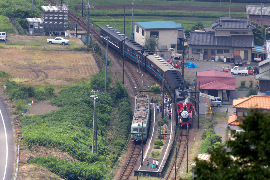 ジェームスat福用駅の交換