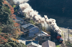 サンタのジェームスat川根温泉笹間渡駅