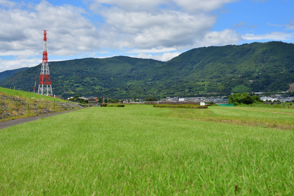 河原風景