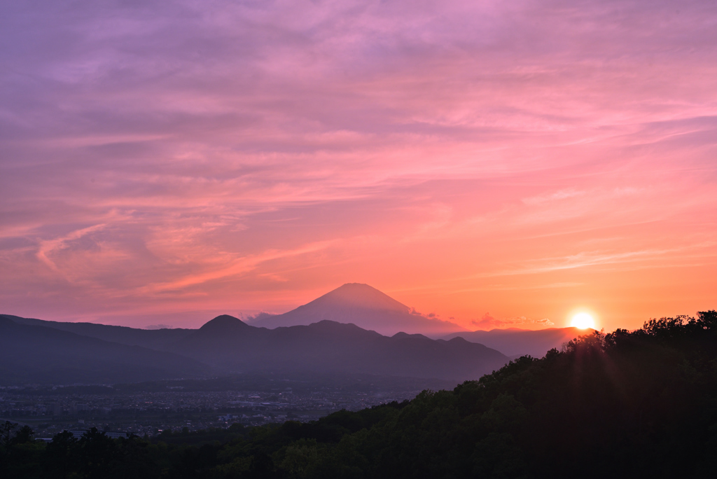 日が暮れる時