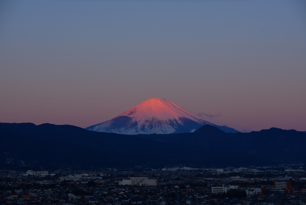 足柄の富士-印象仕上