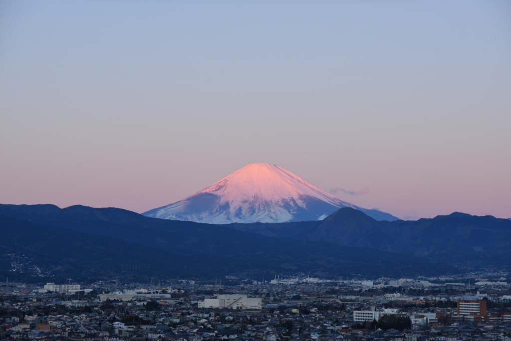 足柄の富士