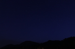 初めての星空