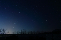 農家の夜空