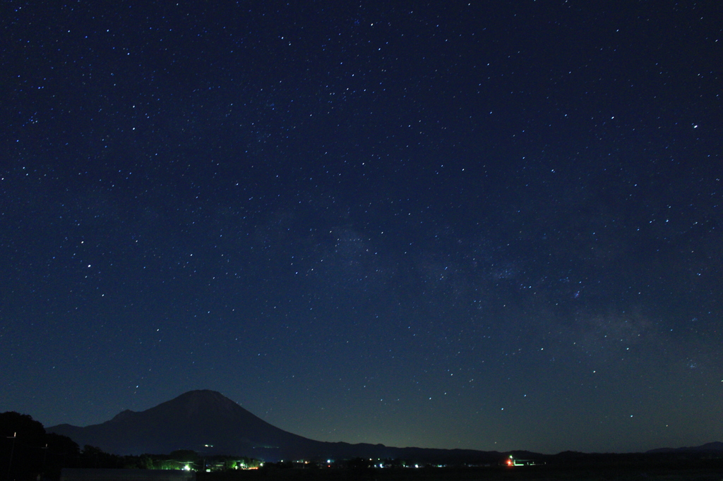 大山と天の川？