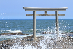 神磯の鳥居 ~夏~