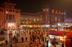 春節の北京駅