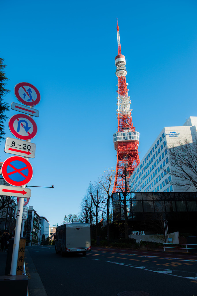久々に東京タワー