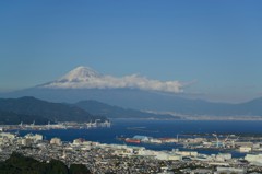 初冬の富士