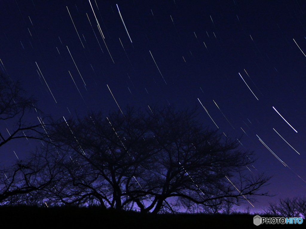 星の流れ