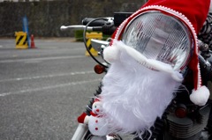サンタなバイク