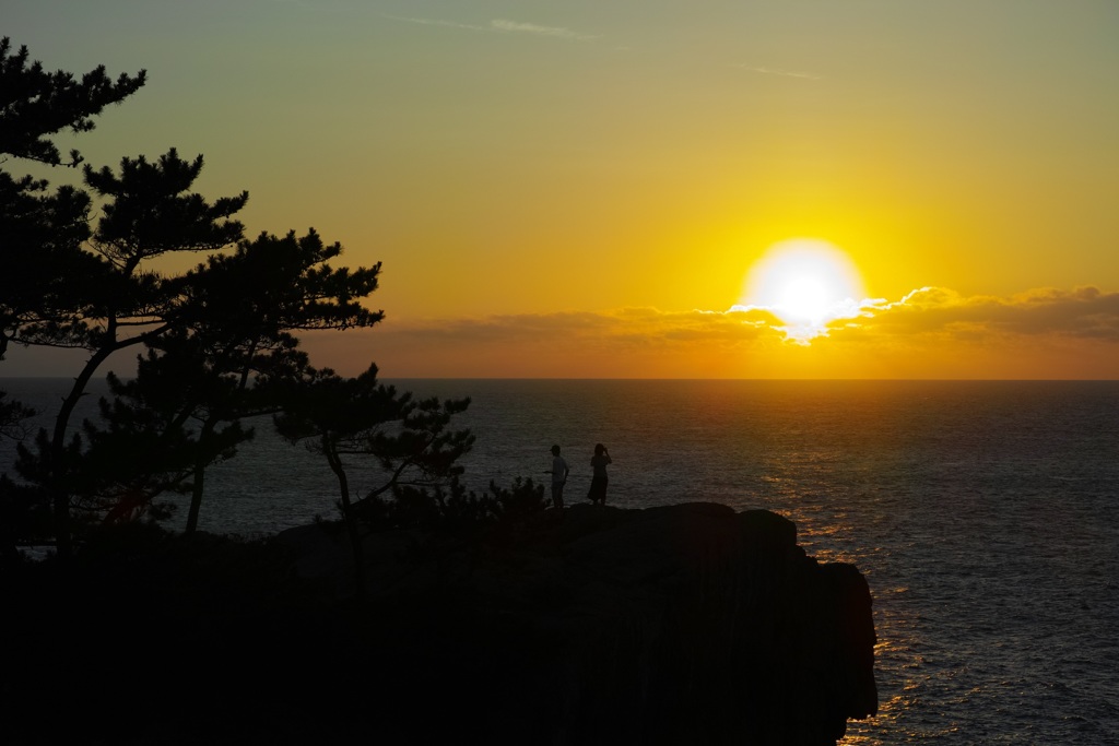 日御碕 夕景