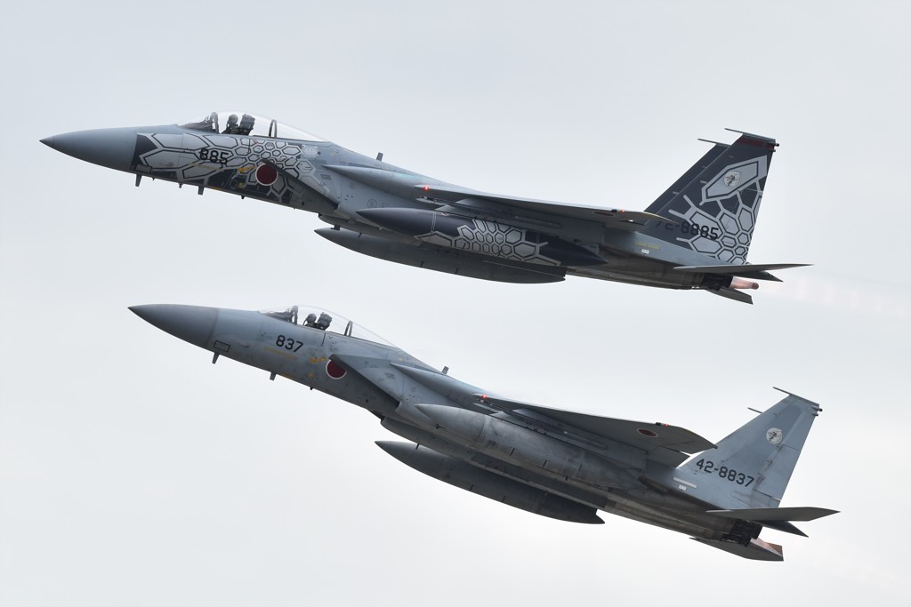 小松基地航空祭予行に！