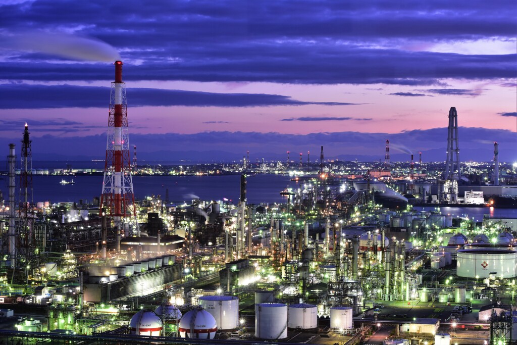 四日市港ポートビルからの絶景