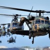 明野駐屯地航空祭　予行
