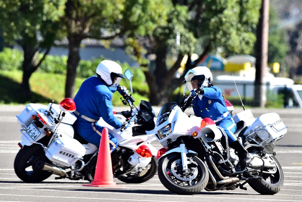 岐阜県警察白バイ安全運転競技大会