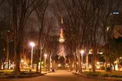 年末の名古屋テレビ塔