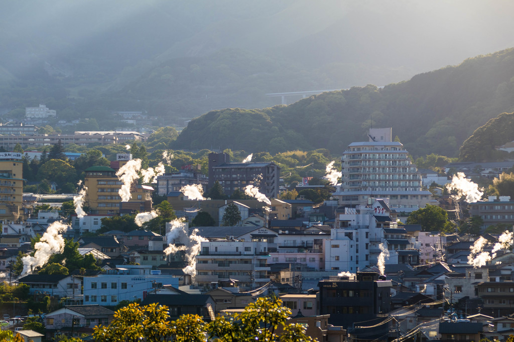 湯けむり展望台