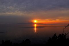 淡路島夕焼け