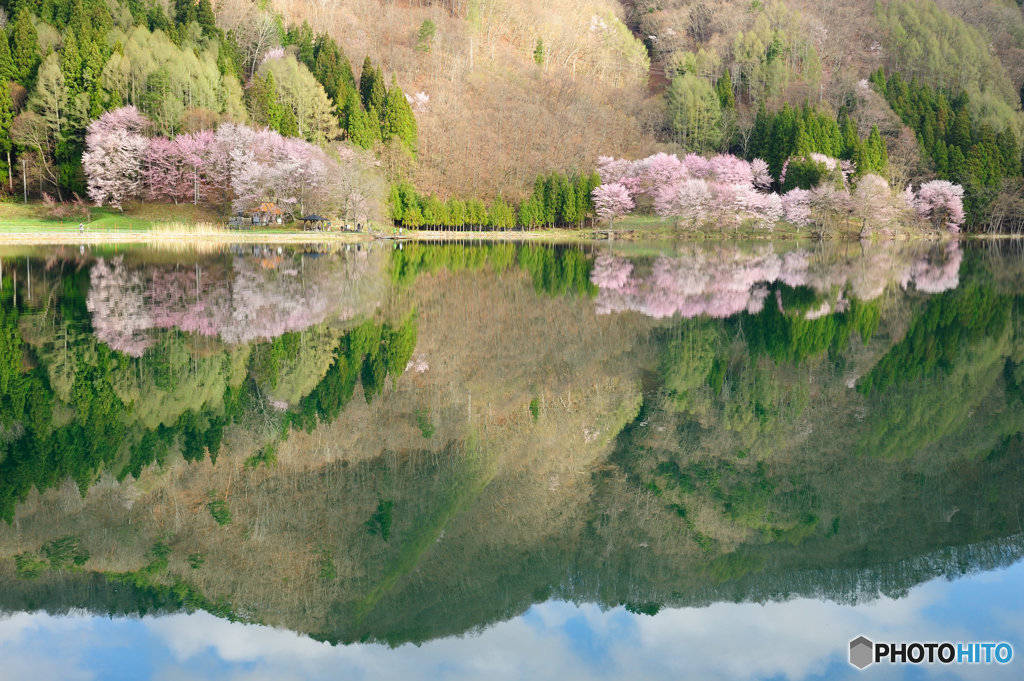 2016 中綱湖の水鏡　2