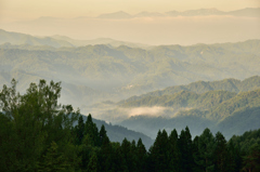 小川村の雲海