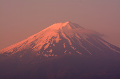 富士の夜明け
