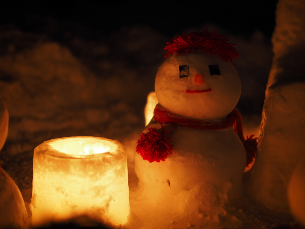 雪の温もり