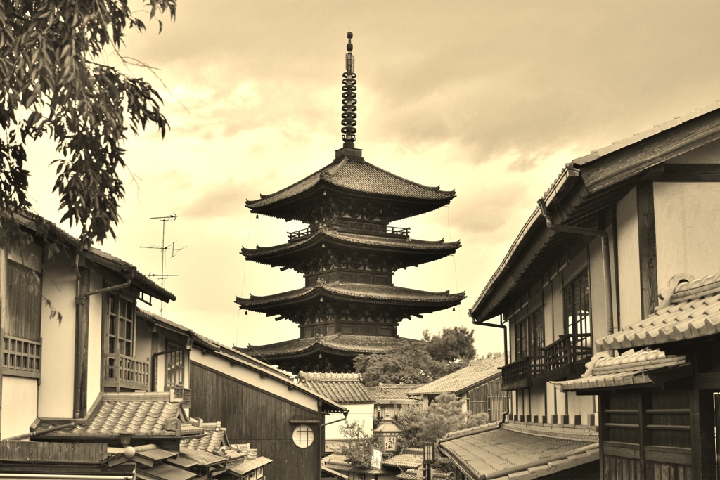 京都　法観寺