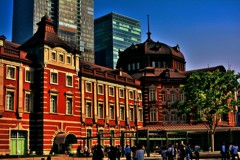レトロな東京駅