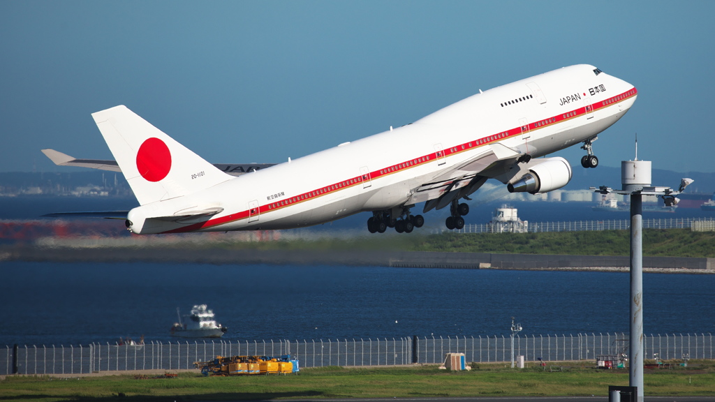 羽田空港 政府専用機