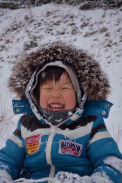 雪！！楽しい！！