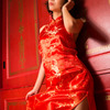 mandarin gown